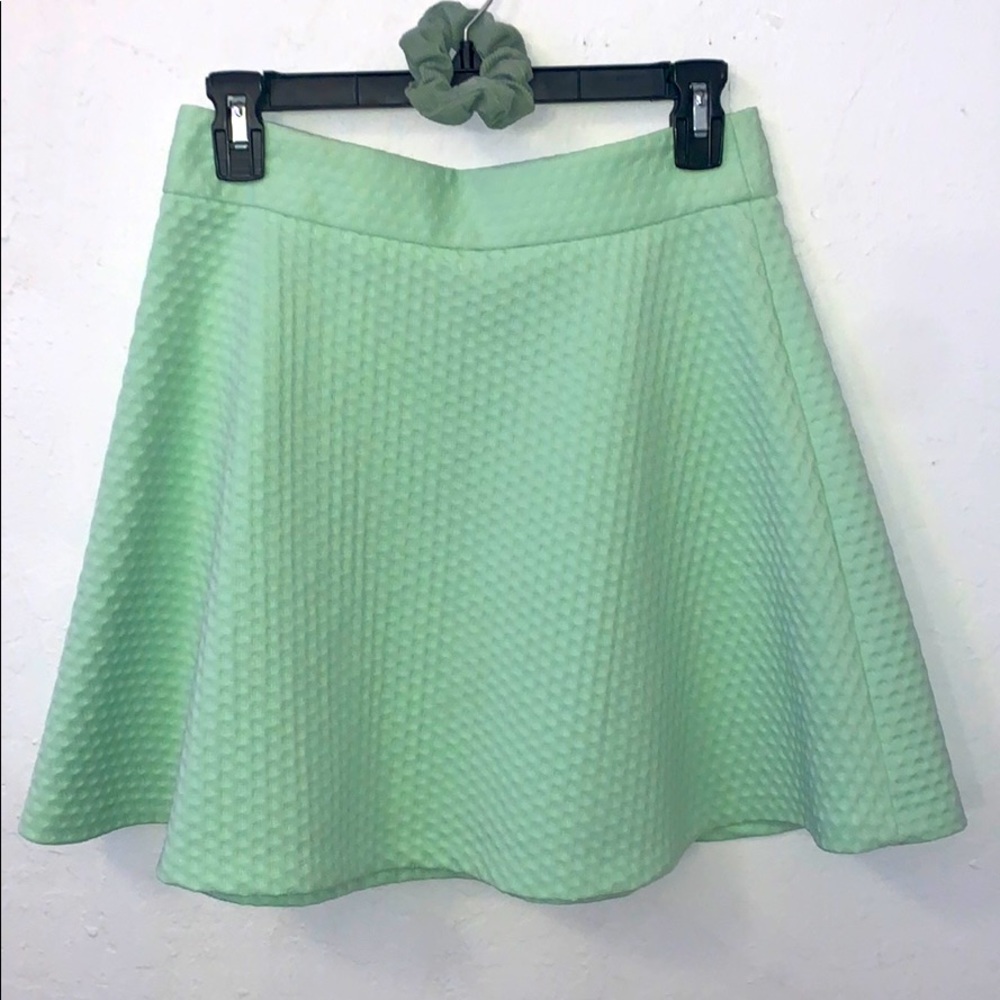 A soft mint Banana Republic skirt
